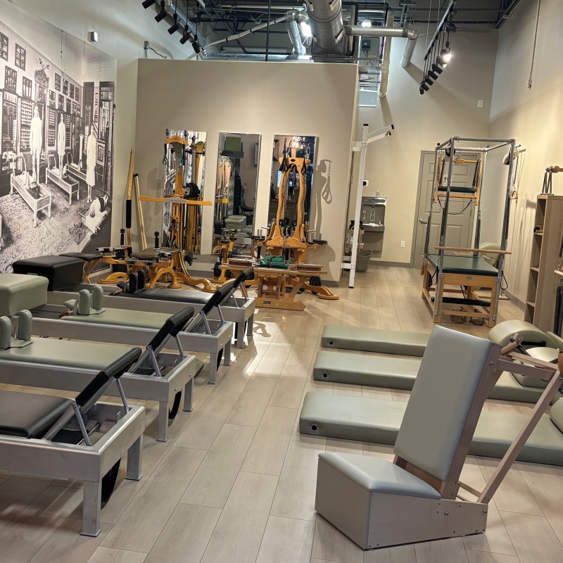 pfs-louisville-location Pilates Fit Studio Louisville Indian Hills interior with Reformers, Towers, and GYROTONIC equipment
